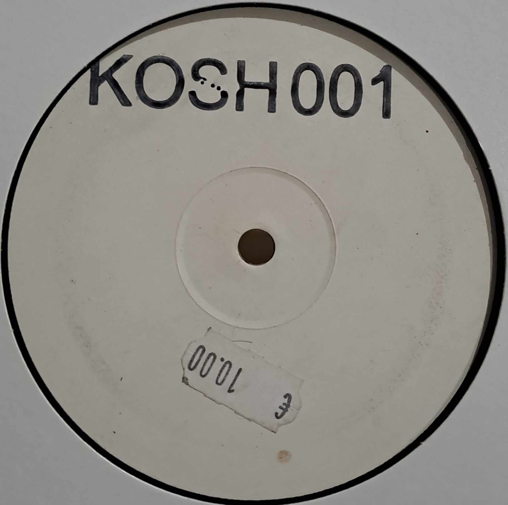 Kosh 001 - vinyle Drum & Bass
